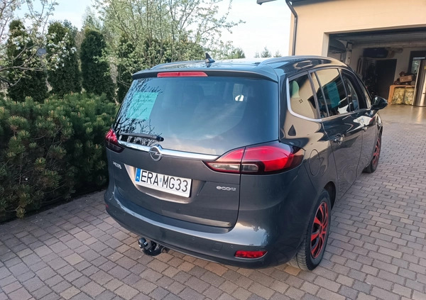 Opel Zafira cena 33500 przebieg: 270000, rok produkcji 2014 z Radomsko małe 121